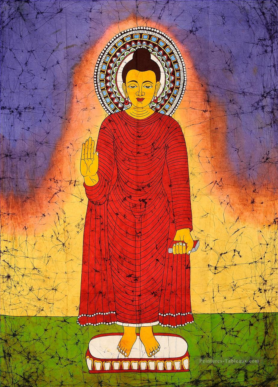 Bouddhisme du Bouddha de Gandhara Peintures à l'huile